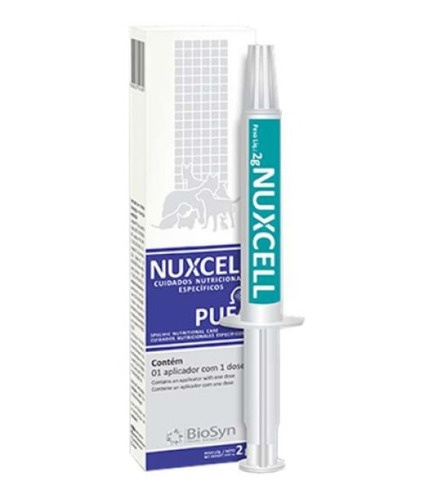 Nuxcell Pufa Suplemento Vitamínico Para Cachorros Biosyn 2g