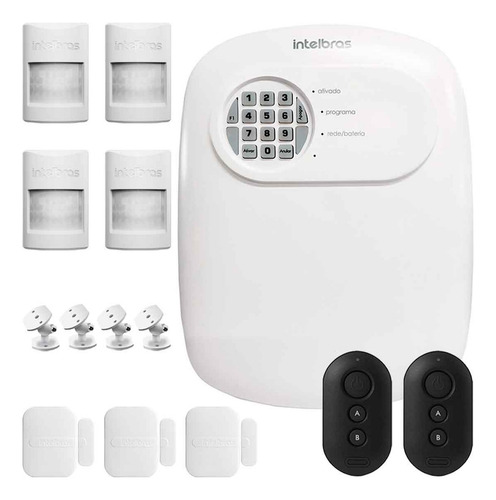 Alarme Anm 24 Net + 4 Sensor Movimento + 3 Sensor Abertura