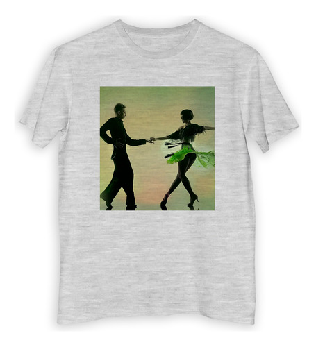 Remera Niño Baile Salsa Pareja Bailando Bachata