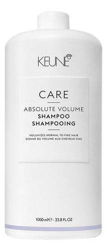 Kit Keune Care Absolute Volume - Shampoo 1l (2 Unidades)