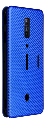 Funda De Carbono For Zte Blade/nubia, Con Tarjetero