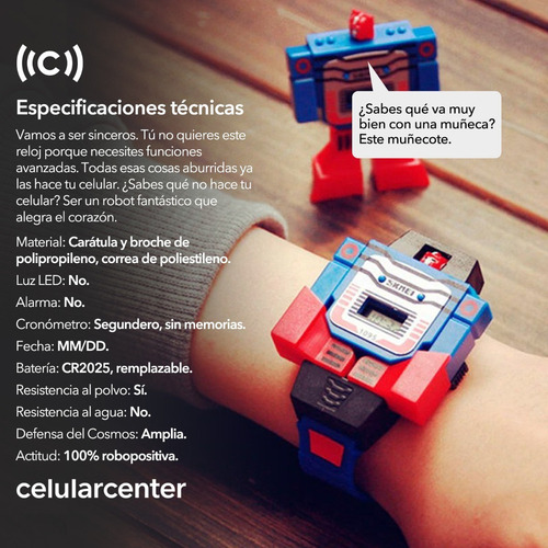 . Reloj Transformer Envio Gratis Optimus Transformers Prime