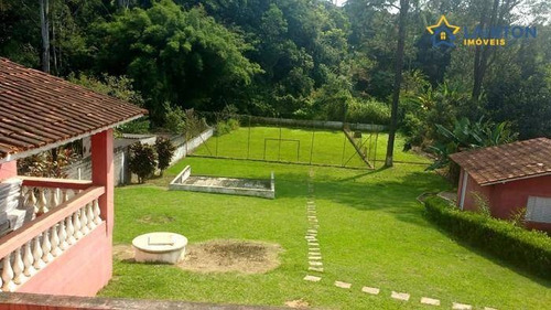 Chácara Com 4 Dormitórios À Venda, 2000 M² Por R$ 890.000,00 - Jardim Estância Brasil - Atibaia/sp - Ch0229