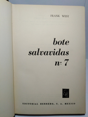 Bote Salvavidas N° 7 - Frank West Lomo Roto