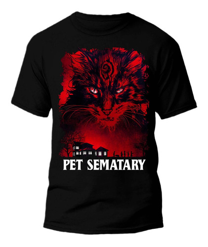 Remera Dtg - Pet Sematary 02 - Cementerio De Animales