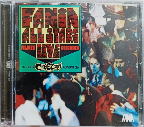 Cd Fania All Stars - Live At The Cheetah, Volumen 1 (nuevo)