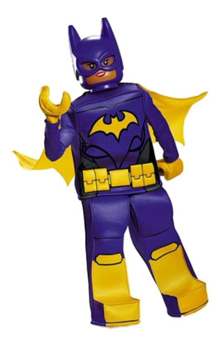 Disfraz D C Lego Batgirl  Niña The Batman Movie  Halloween
