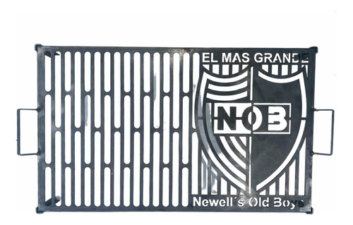 Fogonero Parrilla Cuadro Escudo Futbol - Newell's Marca Rp