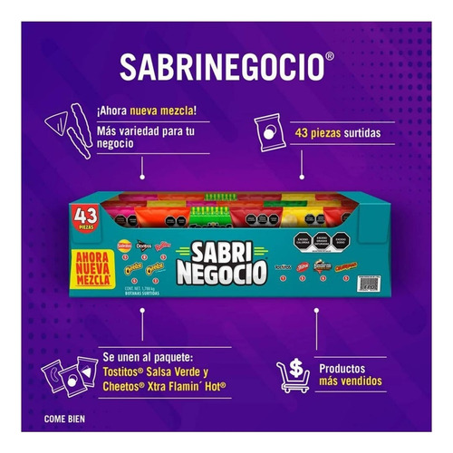 Sabri Negocio 43 Piezas Surtidas