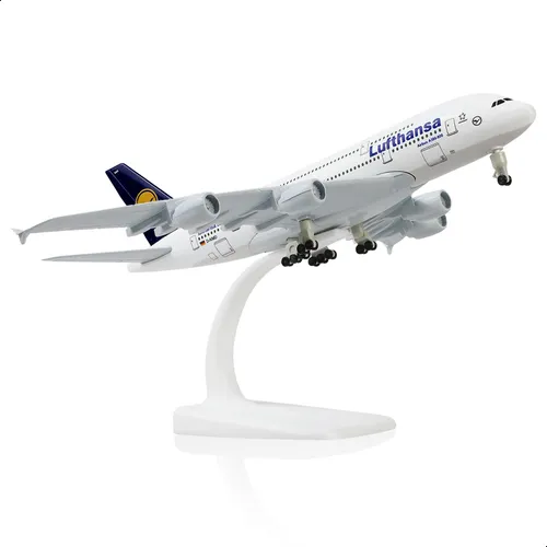 Airbus A380 1:300 Etihad Modelo De Avión De Metal Fundido A