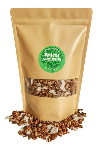 Granola Natural Vegana Sin Azúcar 