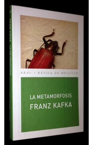 Libro Fisico La Metamorfosis,  Franz Kafka