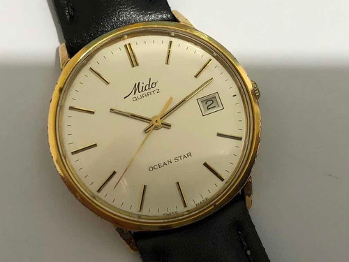 Mido Ocean Star Date Quartz Leia O Anúncio 0596