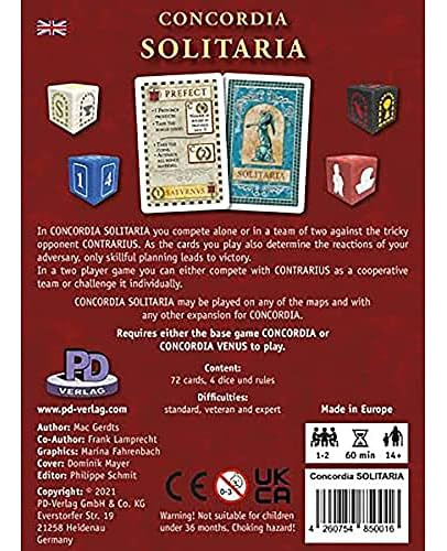 Juegos De Río Grande: Expansión Solitaria De Concordia - Exp