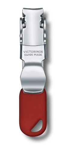 Imagen 4 de 6 de Cortauñas Victorinox Nail Clip Rojo Acero Inox 8.2050.b1