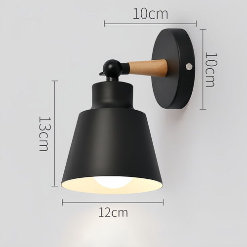 Lámpara De Pared Led Para Mesita De Noche