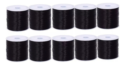 Fio De Silicone Para Pulseira Resistente Extensão Mega Hair
