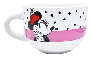 Taza Café Té Disney Minnie Mouse Cerámica Grande Jumbo 820ml