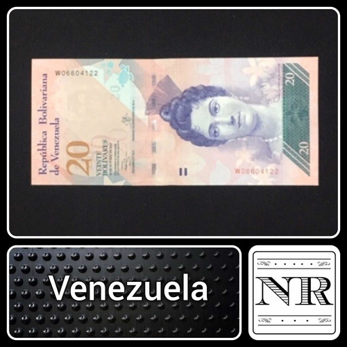 Venezuela - 20 Bolivares - Año 2013 - P # 91