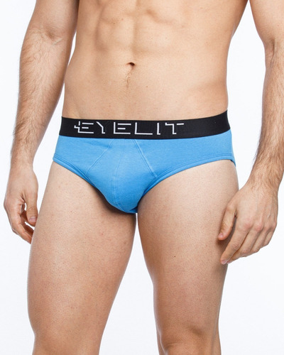 Imagen 7 de 10 de Slip De Algodón Con Elastico Eyelit Art. 329/ Pack X 12