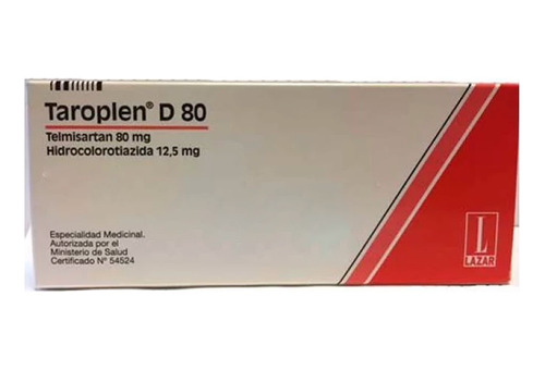 Taroplen® D 80mg X 14 Comprimidos | Antihipertensivo