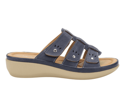 Sandalia New Walk Selene Azul Marino