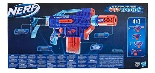 Nerf Elite 2.0 Wild Edition Stormcharge Con 20 Elite Dardos (Usado)