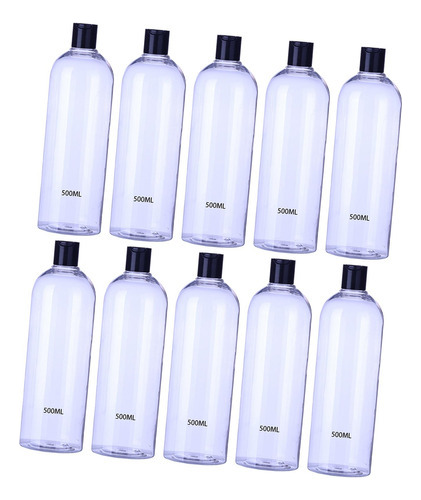 M 10 Uds. Botellas Vacías, Botella De Champú, Dispensador De