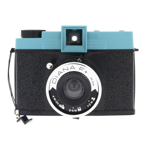 Cámara Lomography Diana F+ Formato Medio Con Flash