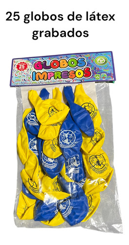 Kit Del América Para Fiesta De 20 Personas Amarillo Club América Club América