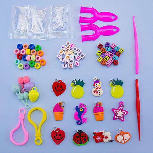 Diy Colorful Rubber Band Kit For Bracelet Making