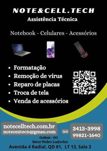 Imagem 1 de 3 de Manutenção De Notebooks E Smartphones 