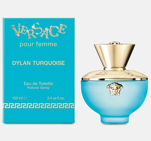 Versace Dylan Turquoise Feminino Eau De Toilette 100ml 