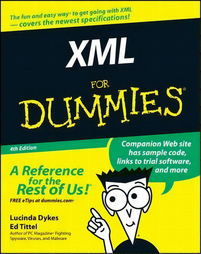 Xml For Dummies, De Lucinda Dykes. Editorial John Wiley Sons Inc, Tapa Blanda En Inglés