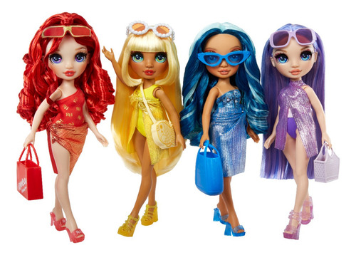 Rainbow High Sunny Muñeca De Moda Traje De Baño Amarillo 4+