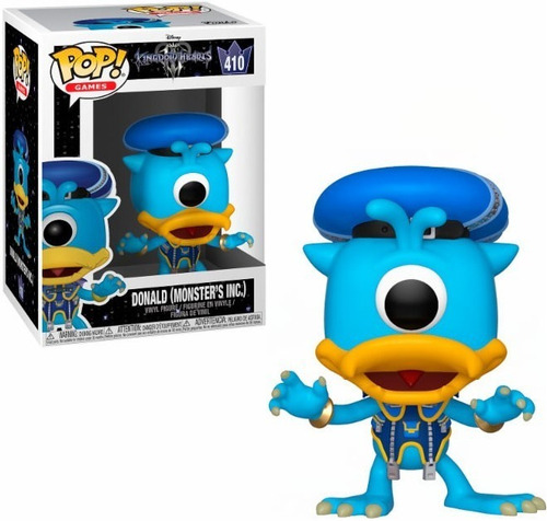 Funko Pop Donald N° 410 Kingdom Hearts En Caja Nuevo