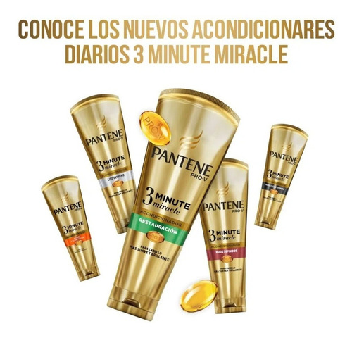 Pantene 3mm Liso Extremo 170 Ml Cabello Lacio Acondicionador