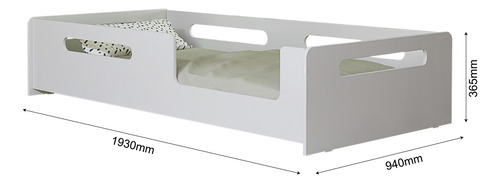 Cama Montessoriana Solteiro Amanda Design Funcional E Seguro
