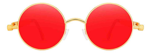 Gafas De Sol Redondas Retro Góticas Steampunk Gafas Con