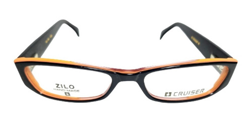 Imagen 2 de 2 de Anteojo Lente Gafa Receta Cruiser 104 Negro/naranja