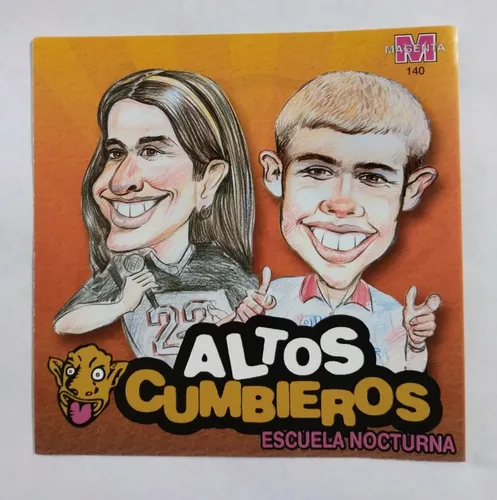 Altos Cumbieros Cd Nuevo Escuela Nocturna 14 Temas Éxitos