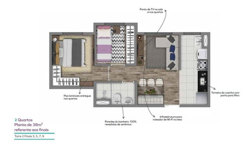 Imagem 16 de 17 de Apartamento Residencial Para Venda, Jardim Prudência, São Paulo - Ap8272. - Ap8272-inc