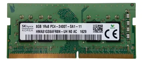 【本日特価】 SK NOTEBOOK Memória hynix HMA81GS6AFR8N-UH PC4-2400T 8GB メモリー
