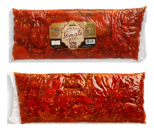 Imagem 2 de 3 de Kit 6 Antepasto De Tomate Seco Aperitivo Natural (1,01kg)