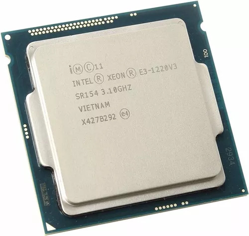 Processador Intel Xeon E3-1220 V3 3.1ghz 1150 Pasta Termica