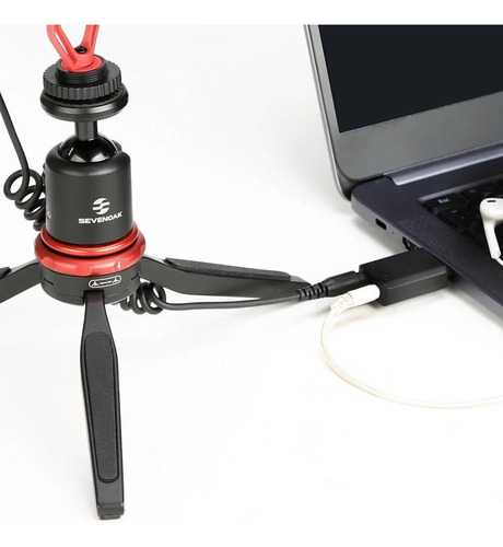 Adaptador de audio hembra Boya BY-EA2 USB A P/ 3,5 mm negro