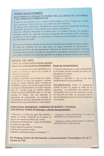 Limpia Cañería Grasera Pozo Ciego Cámara Séptica Ecológico
