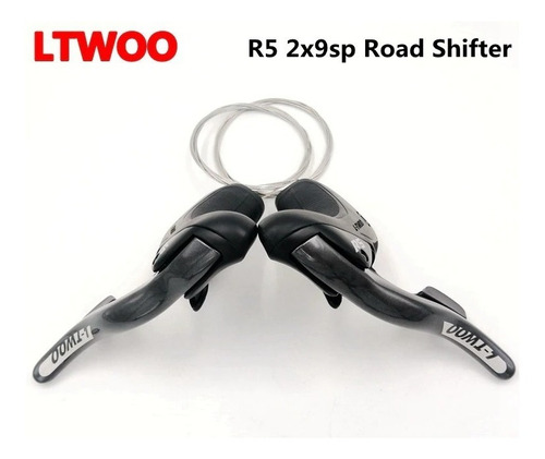 Imagen 2 de 10 de Manijas Cambio Ruta Ltwoo Ergopower R5 St-r5009 Comp Shimano