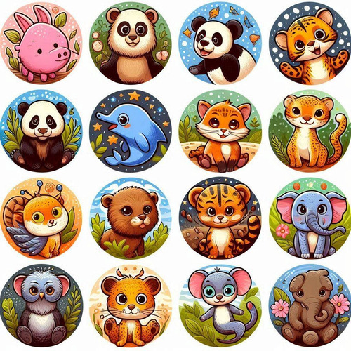 Juego De Memoria Niños Memorama Animales De Madera Kit