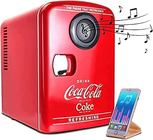 Mini Refrigerador Coca-cola 4 Litros Color Rojo Compacto